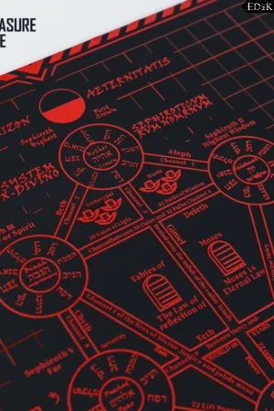 Alternative view of Treasure Case - Evangelion: Dead Sea Scrolls & Modeler Slang | Utility A3 Cutter Mat [Tools]