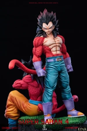 [Pre-order] Toyouth Studio - Dragon Ball: Super Saiyan 4 Goku & Vegeta Limited Edition GK Statue