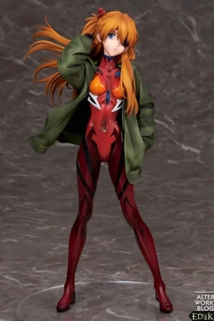 Alter - Evangelion: 3.0+1.0 Thrice Upon a Time Asuka Langley Shikinami Hoodie Ver. 1/7 Figure - Image 8
