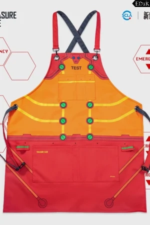 Treasure Case - Evangelion 3.0+1.0 Thrice Upon a Time: Asuka Plug Suit [Test] Ver. | Utility Working Apron [Tools]