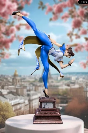 [Pre-order] Xpic Studio - SPY×FAMILY × Street Fighter: Yor Forger vs Chun-Li | Crossover Edition 1/4 GK Statue - Image 4