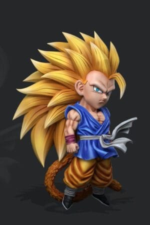 [Pre-order] Power Studio - Dragon Ball GT: Super Saiyan 3 Little Goku Limited Edition GK Statue