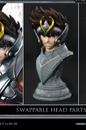 [Pre-order] Prime 1 Studio - Saint Seiya: Pegasus Seiya | Premium Masterline "Final Bronze Cloth" 1/4 GK Statue - Image 4