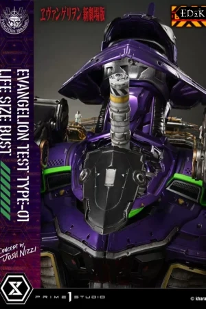 [Pre-order] Prime 1 Studio × Josh Nizzi - Evangelion: Test Type-01 | Life Size Bust GK Statue - Image 5