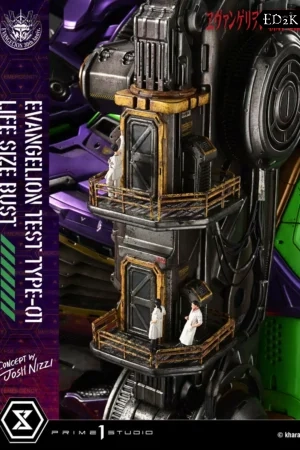 [Pre-order] Prime 1 Studio × Josh Nizzi - Evangelion: Test Type-01 | Life Size Bust GK Statue - Image 7