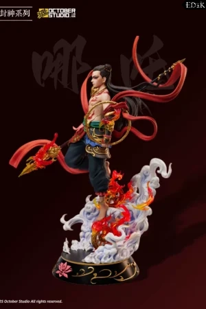 Alternative view of [Pre-order] October Studio - The Demon Child Churns The Sea: Nezha | Dual Scale (1/6 & 1/4) Limited GK Statue