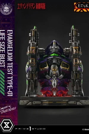 [Pre-order] Prime 1 Studio × Josh Nizzi - Evangelion: Test Type-01 | Life Size Bust GK Statue