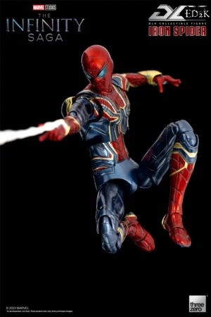 threezero × Marvel Studios - Avengers 3 Infinity War: Iron Spider | DLX Series 1/12 Action Figure - Image 5