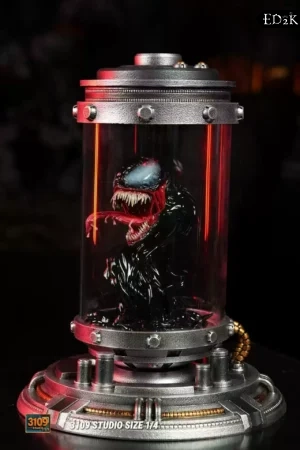 Alternative view of 3109 Studio - Venom: Experiment Container | Marvel Experimental Lab Series 1/4 GK Statue