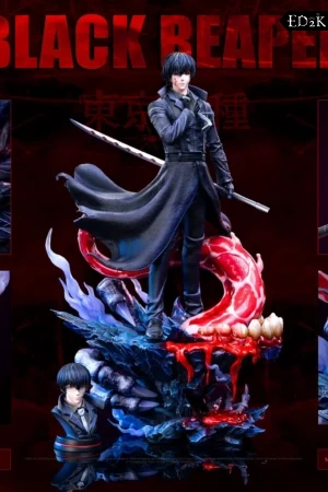 Black And White Studio - Tokyo Ghoul: Ken Kaneki | CCG's Strongest Force "Black Reaper" GK Statue - Image 6