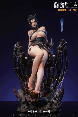 Hebe Studio - Black Myth: Wukong The Fourth Sister | Female Demon Series Spider Spirit 1/4 GK Statue