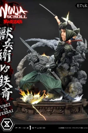 [Pre-order] Prime 1 Studio - Ninja Scroll: Jubei Kibagami vs Tessai | Ultimate Premium Masterline 1/4 GK Statue