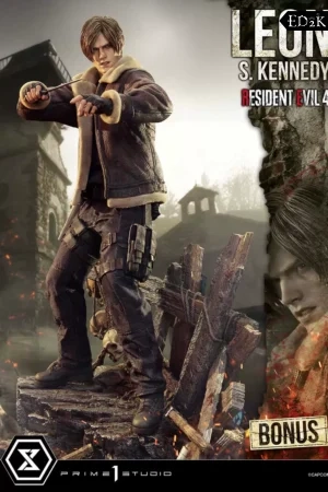 Alternative view of [Pre-order] Prime 1 Studio - Resident Evil 4 Remake: Leon S. Kennedy | Ultimate Premium Masterline 1/4 GK Statue