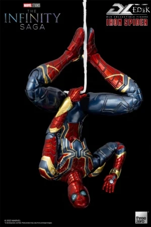 threezero × Marvel Studios - Avengers 3 Infinity War: Iron Spider | DLX Series 1/12 Action Figure - Image 4
