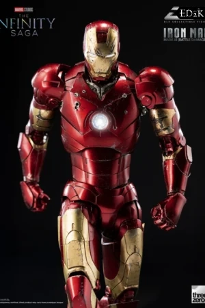 [Pre-order] threezero × Marvel Studios - Marvel: Iron Man Mark 3 | Battle Damaged Ver. 1/12 Action Figure