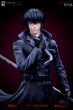 Alternative view of Black And White Studio - Tokyo Ghoul: Ken Kaneki | CCG's Strongest Force "Black Reaper" GK Statue