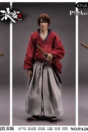 PEAKART STUDIO - Rurouni Kenshin: Himura Battousai | Ronin Silicone 1/6 Action Figure - Image 4