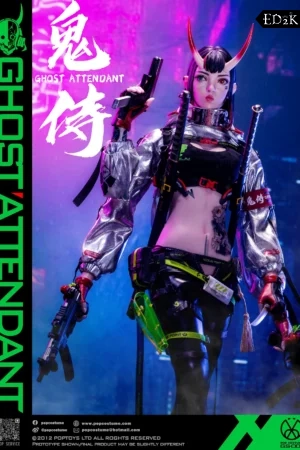POP COSTUME - Oni Samurai: Ghost Attendant | GS-001 1/6 Action Figure