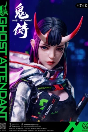 POP COSTUME - Oni Samurai: Ghost Attendant | GS-001 1/6 Action Figure