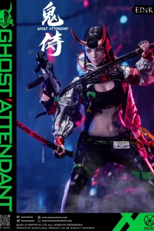 POP COSTUME - Oni Samurai: Ghost Attendant | GS-001 1/6 Action Figure
