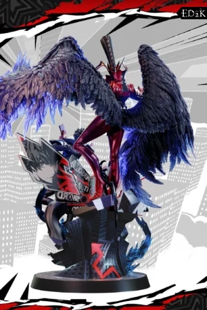 [Pre-order] Aftershock Studio × Fibonacci Studio - Persona 5 Royal: Ren Amamiya Joker & Arsène | GK Statue