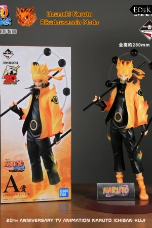 Bandai Spirits - Naruto: Naruto Uzumaki Six Paths Sage Mode | Ichiban Kuji MASTERLISE Series 1/8 Figure