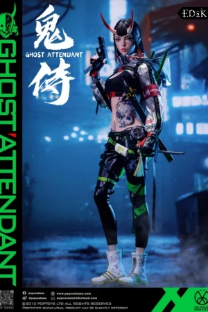 POP COSTUME - Oni Samurai: Ghost Attendant | GS-001 1/6 Action Figure