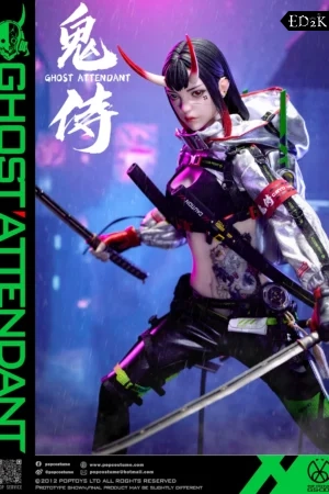 POP COSTUME - Oni Samurai: Ghost Attendant | GS-001 1/6 Action Figure