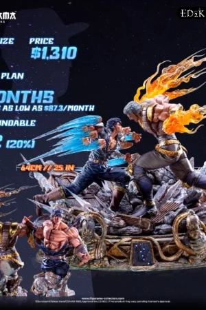 Figurama Collectors - Fist of the North Star: Kenshiro VS Raoh | Elite Exclusive 1/6 GK Statue