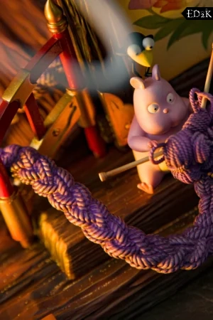 OPM Studio - Spirited Away: Haku and Chihiro | CP001 Ver. GK Statue