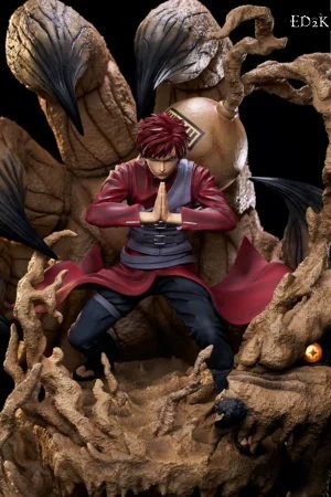TES - Naruto Shippuden: Gaara | TITANIUM ALLOY SERIES PLUS 1/4 GK Statue