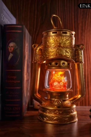 [Pre-order] Longmiao - Howl's Moving Castle: Calcifer | Kerosene Lamp Ver. GK Statue