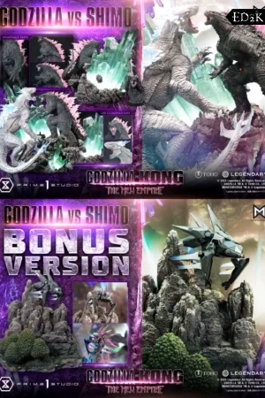 [Pre-order] Prime 1 Studio - Godzilla x Kong: The New Empire: Godzilla vs. Shimo | Ultimate Diorama Masterline GK Statue