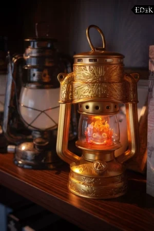 [Pre-order] Longmiao - Howl's Moving Castle: Calcifer | Kerosene Lamp Ver. GK Statue