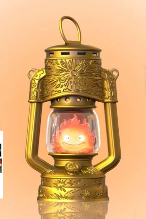 [Pre-order] Longmiao - Howl's Moving Castle: Calcifer | Kerosene Lamp Ver. GK Statue