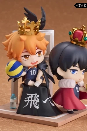 Good Smile - Haikyu!!: Shoyo Hinata, Tobio Kageyama, Tetsuro Kuroo & Kenma Kozume Set | Qset+ Figure Set