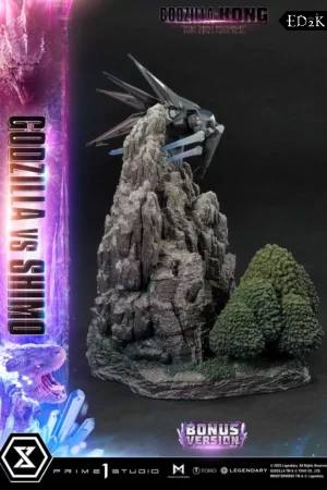 [Pre-order] Prime 1 Studio - Godzilla x Kong: The New Empire: Godzilla vs. Shimo | Ultimate Diorama Masterline GK Statue
