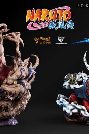 TES - Naruto Shippuden: Gaara | TITANIUM ALLOY SERIES PLUS 1/4 GK Statue