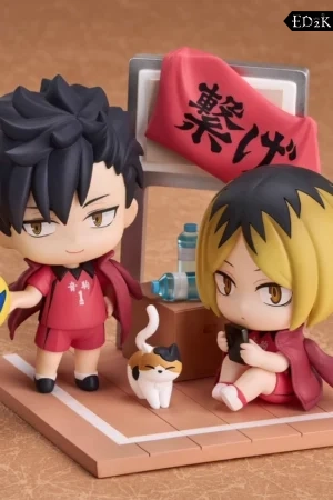 Good Smile - Haikyu!!: Shoyo Hinata, Tobio Kageyama, Tetsuro Kuroo & Kenma Kozume Set | Qset+ Figure Set