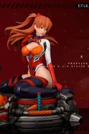 Blue Sky Studio - Neon Genesis Evangelion: Asuka Langley Shikinami | 1/4 GK Statue
