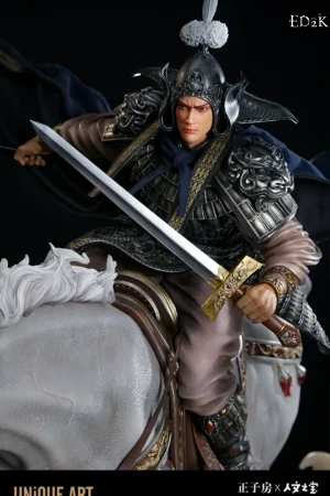 UNiQUE ART - Romance of the Three Kingdoms: Zhao Yun | Hundred Flowers Five Tiger Generals GK Statue