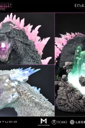 [Pre-order] Prime 1 Studio - Godzilla x Kong: The New Empire: Godzilla vs. Shimo | Ultimate Diorama Masterline GK Statue