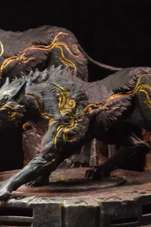 [Pre-order] Huali Workshop - Black Myth: Wukong: Erlang Shen & Xiaotian Dog | Reproduction Edition GK Statue