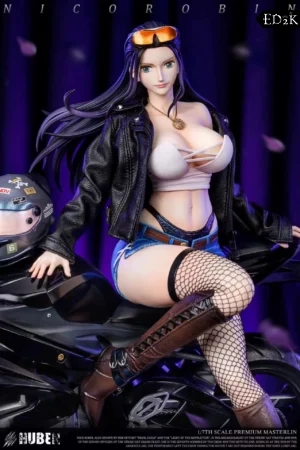 HuBen Studio - One Piece: Nico Robin | Biker Girl Series 1/7 GK Statue - Image 6