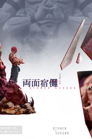Initial Aspiration Studio - Jujutsu Kaisen: Ryomen Sukuna | Cursed King Series 1/6 & 1/4 GK Statue