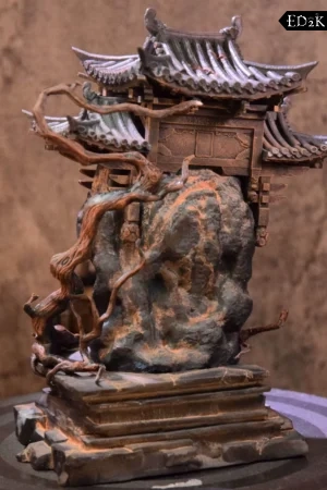 [Pre-order] Huali Workshop - Black Myth: Wukong | Pansidong Local God Temple with Lantern-Holding Hama Ornament