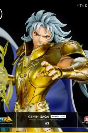 TSUME - Saint Seiya: Gemini Saga & Dubhe Alpha Siegfried | IKIGAI Two-Character Set 1/6 GK Statue
