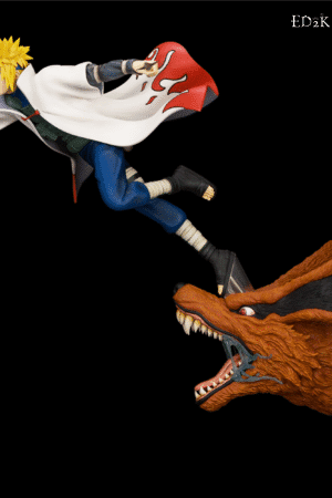 Espada Art - Naruto: Minato Namikaze vs Kurama(kyuubi) | 1/8 GK Statue