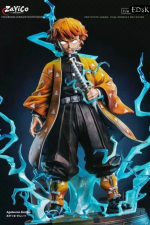 [Pre-order] Zayico - Demon Slayer: Kimetsu no Yaiba: Zenitsu Agatsuma | Resonance Series Vol. 3 1/6 & 1/4 GK Statue