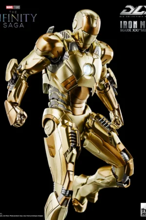 Threezero - Iron Man 3: Iron Man Mark XXI (Midas) | Marvel Studios: The Infinity Saga DLX Action Figure